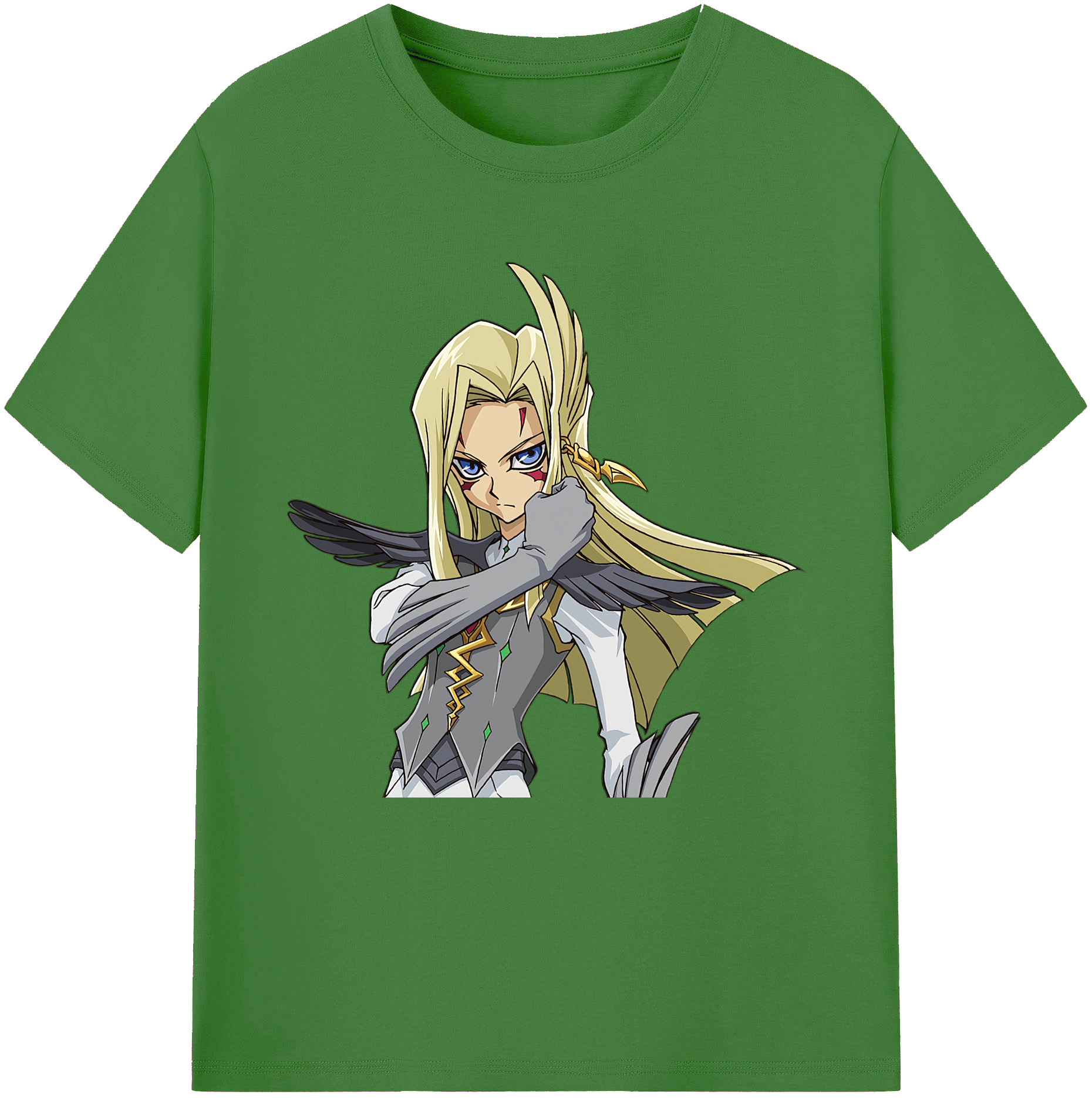 （画像用） 遊☆戯☆王 Yu-Gi-Oh! レディースカジュアルプリントTシャツ（綿100％）